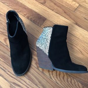 Very Volatile Black Booties size 7